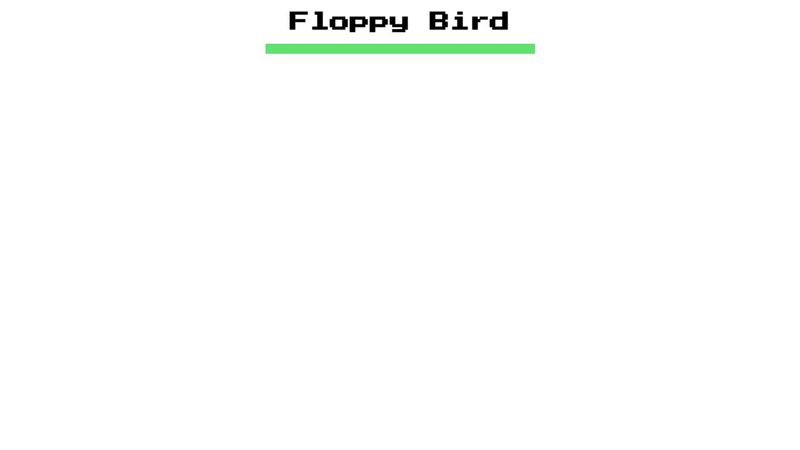 Flappy Bird Javascript