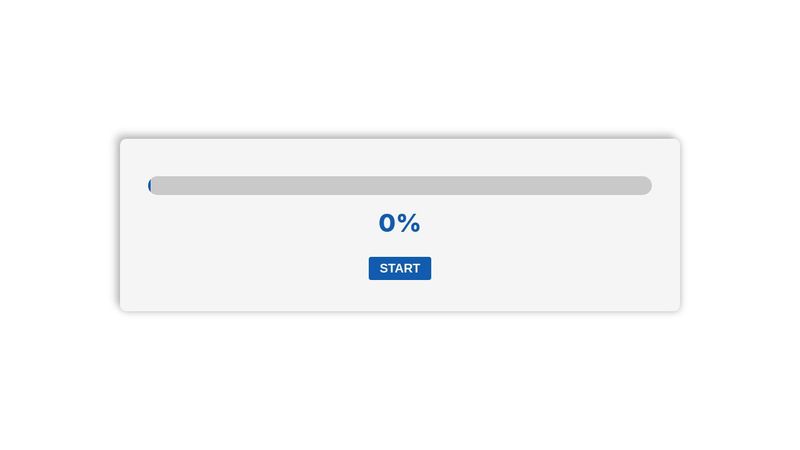 Loading Bar JS Practice