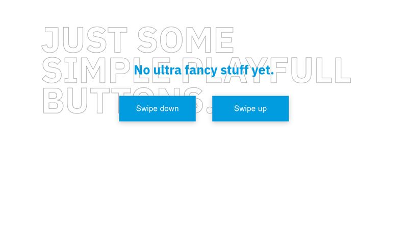 CSS Button Animation Swipe Up And Down