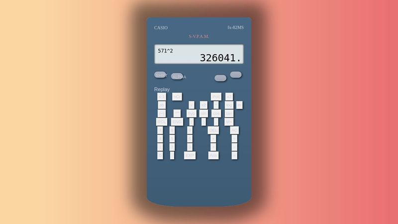 FX-82ms scientific calculator html+css by sheyasminocha