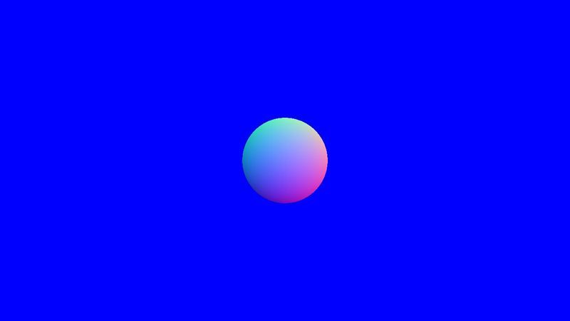 Basic Sphere Three JS