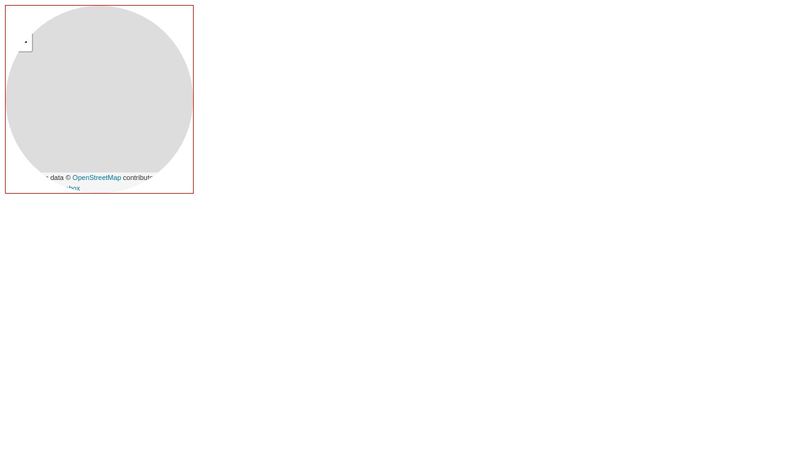 Leaflet Map with CSS Circle