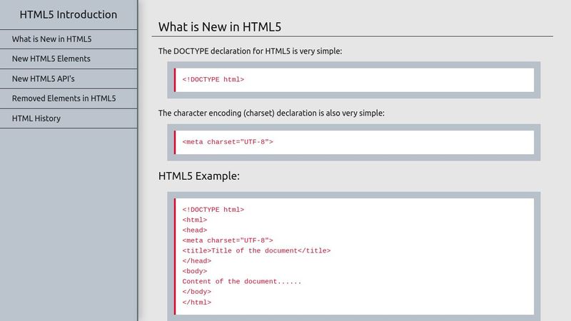FreeCodeCamp: My Technical Documentation Page