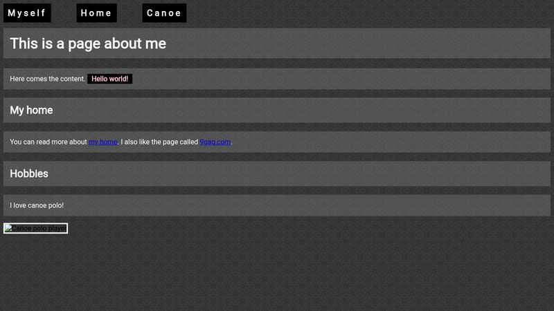 Beginning with HTML & CSS: Your first assignment
