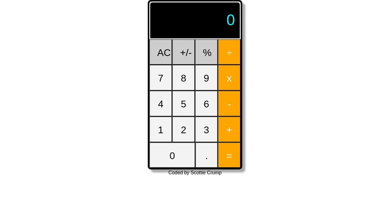Javascript Calculator