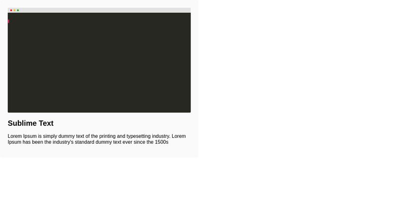 Animated Sublime Text image.