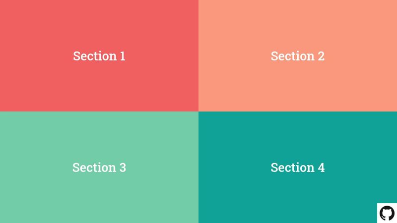 Fullscreen Layout Page Transitions - Pure JS/CSS