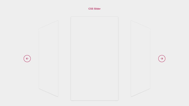 CSS 3D Carousel/Slider