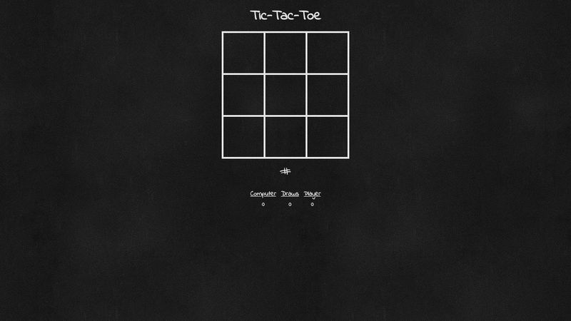 TIC TAC TOE – Javascript