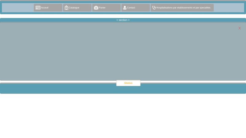 Basic html5 layout example
