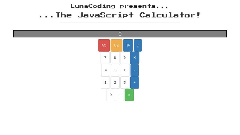 JavaScritp Calculator