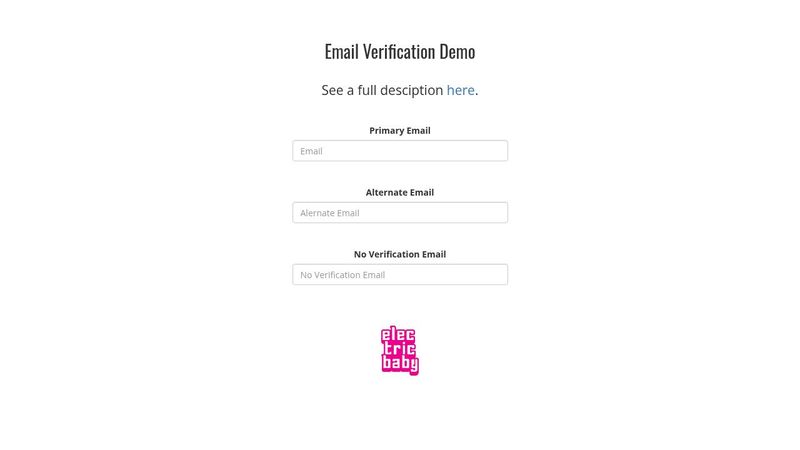 Email Verification HTML