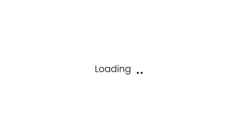 CSS Loading Animation