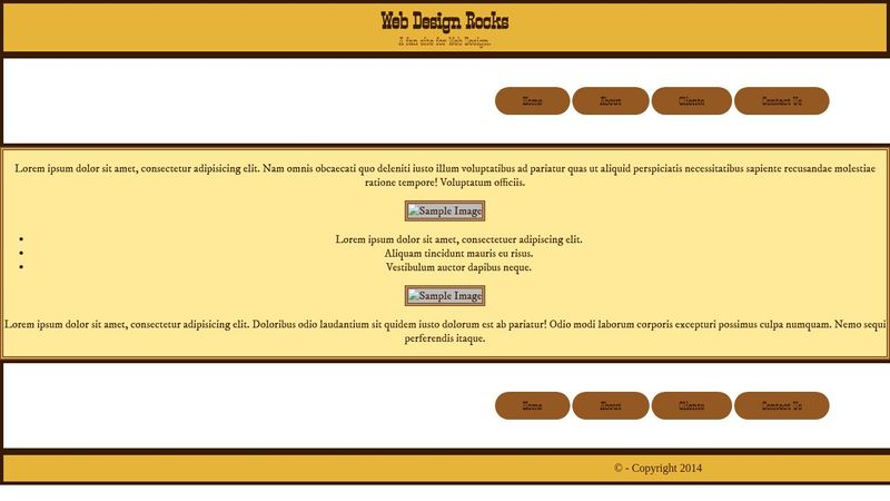 CSS Practice - Layout