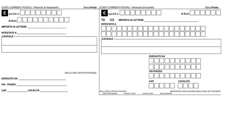 CSS: Italian postal order form