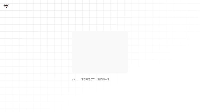 "Perfect" shadows with CSS Math & relative color