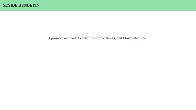 Freecodecamp: Personal Portfolio Page