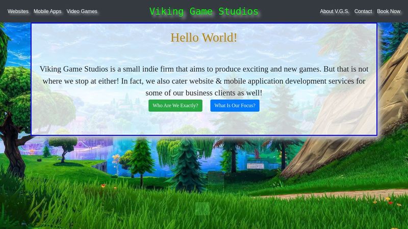 Bootstrap Site With JS Functions