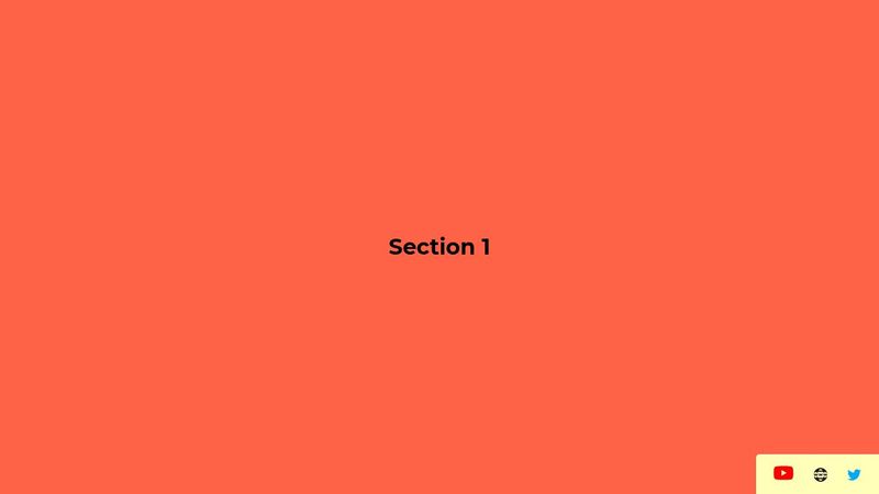 horizontal scroll html & css
