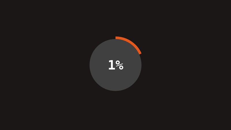 Pure CSS Loading Indicator