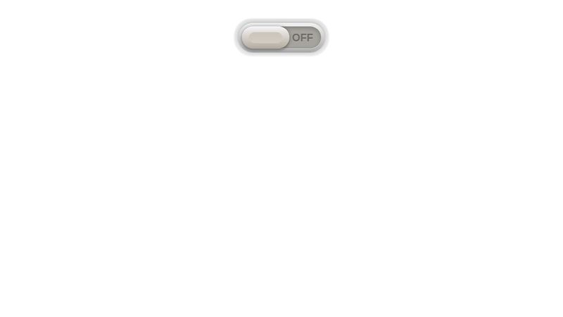 CSS Toggle switch