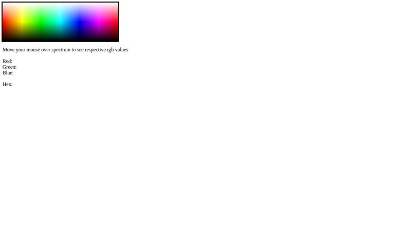 Color Picker - Full Spectrum