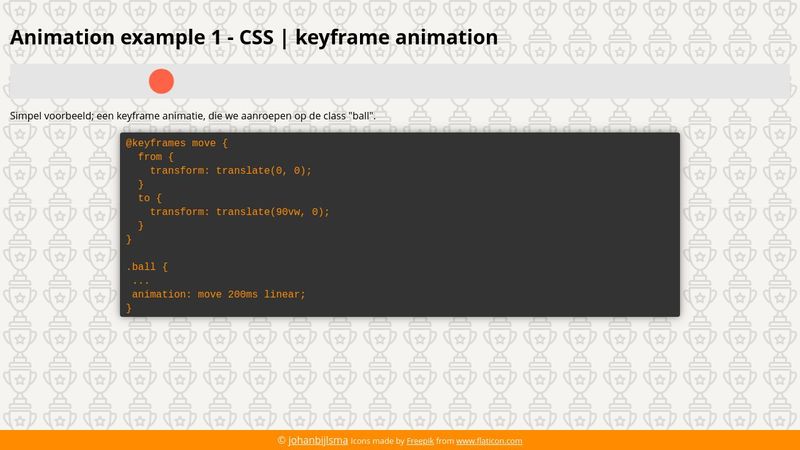 animation example 1 - CSS | keyframe animation