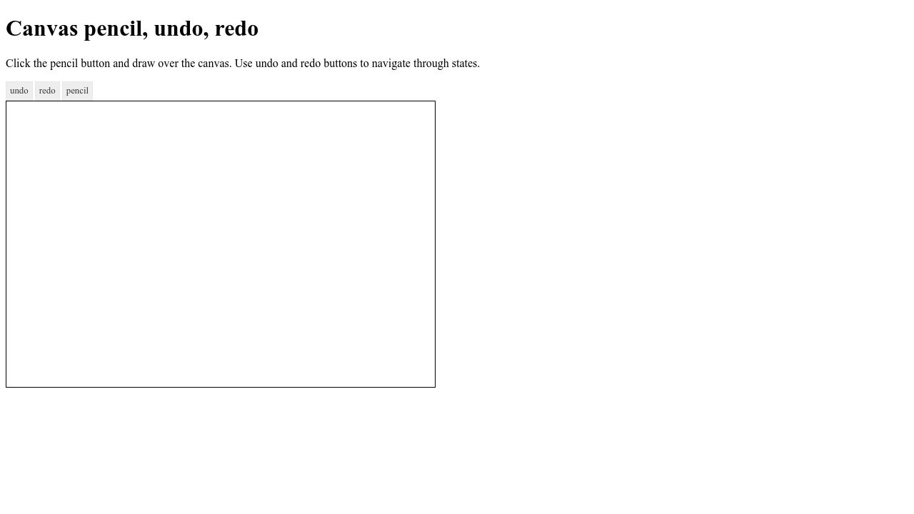 Undo/Redo Functionality For Form Fields - undoRedo.js