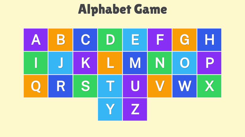 Top games in game jams tagged alphabet 