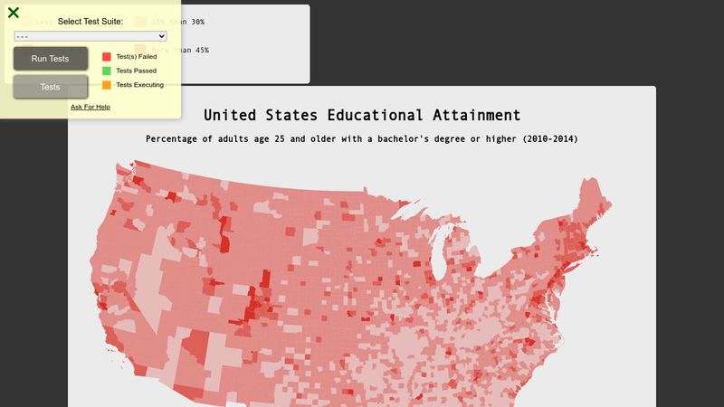 D3.js: Choropleth Map