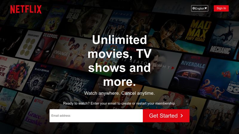 Netflix Home page Clone