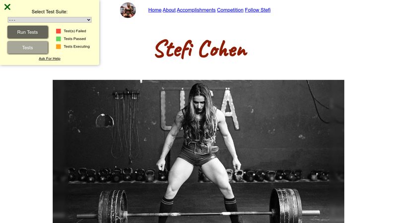 Stefanie Cohen 440 X 4 DL @ 123 bw : r/powerlifting