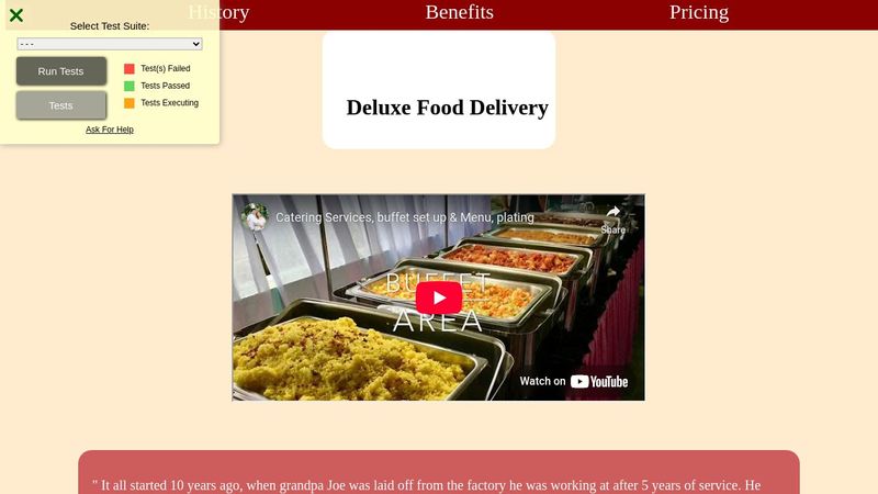 Brochure Site - HTML, CSS