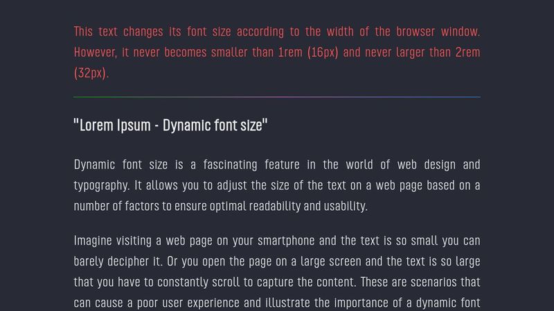 font-size-clamp-hyphens-justify-language-dependent-text-separation