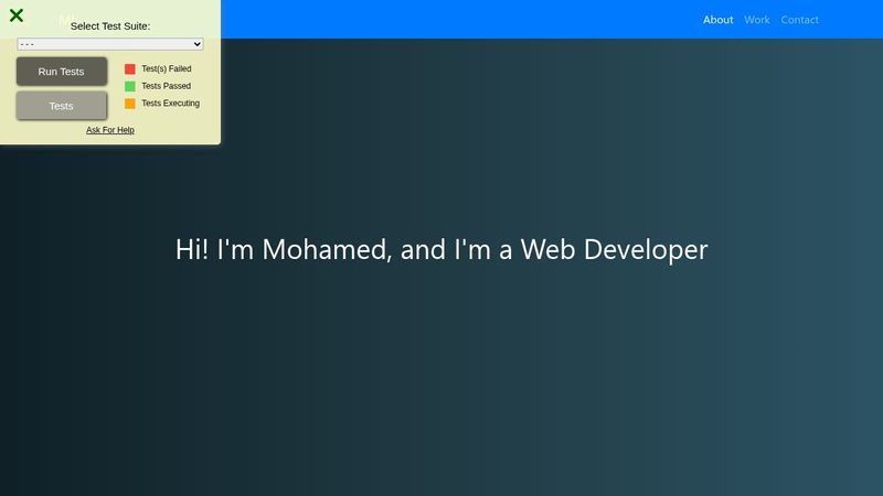 Personal Portfolio : freeCodeCamp