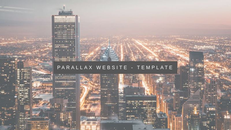 Parallax - template