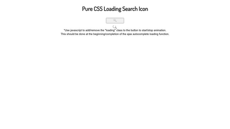 pure-css-search-icon-loader