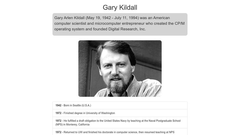 Gary Kildall - Wikipedia