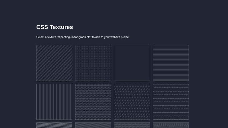 CSS Textures repeating-linear-gradients