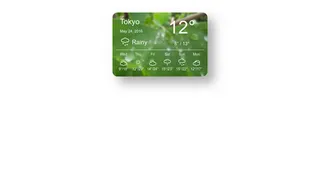 Weather widget