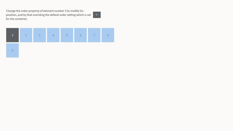 Flexbox Reordering - The CSS order property [ENG]