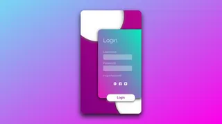 Bordered Login Form