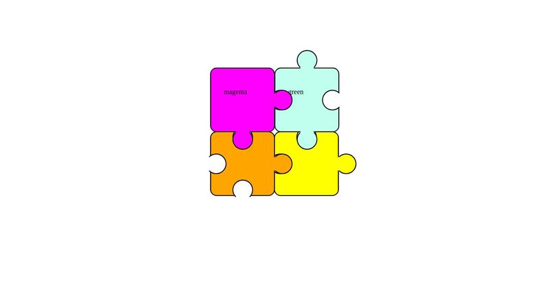 CSS Jigsaw Puzzle