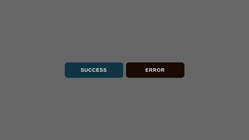 Success & Error Modal