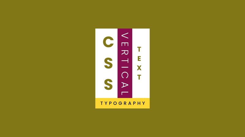 CSS Vertical text