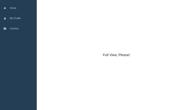 Responsive Sidebar (Only with CSS)
