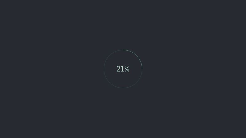 CSS Only - Circular Percentage Chart