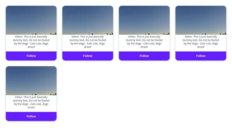 Responsive Cards - HTML/CSS