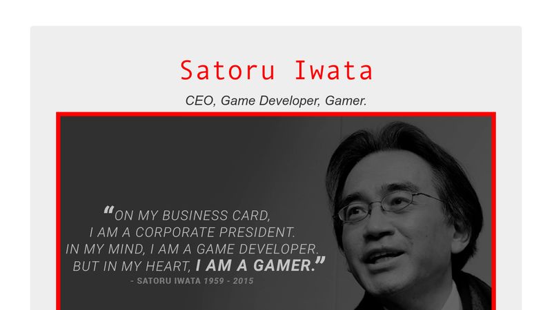 Satoru Iwata - Wikipedia