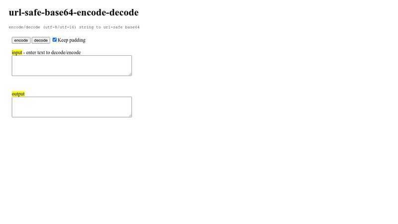 base64-url-safe-encode-decode